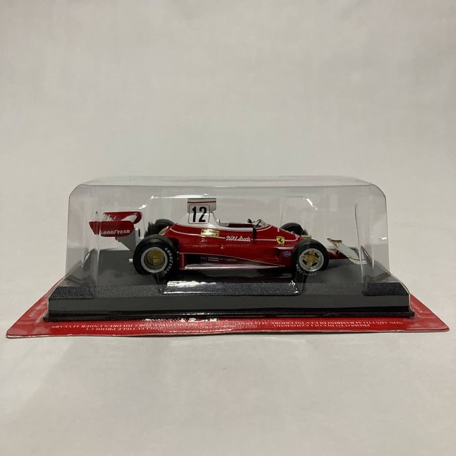 △△  ミニカー F1 フェラリー　モナコＧ／Ｐ1975// アシェット  フェラーリF101/43 △△ ミニカー F1 フェラリー モナコG／P1975// アシェット